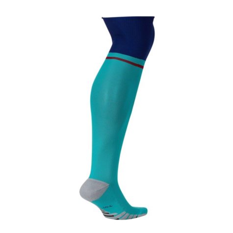 2019-2020 Barcelona Nike Third Socks (Blue)