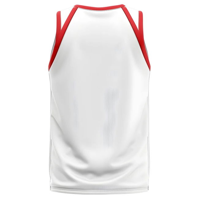 England Home Concept Basketball Shirt