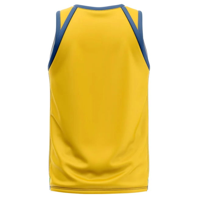 Sweden Home Concept Basketball Shirt