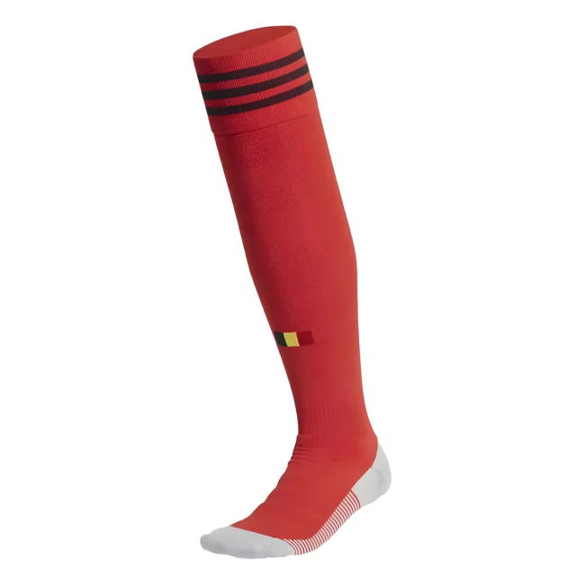 2020-2021 Belgium Home Adidas Football Socks (Red)