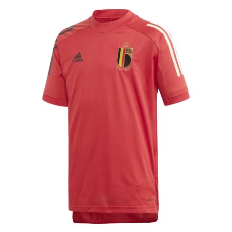 2020-2021 Belgium Adidas Training Shirt (Red) - Kids (MERTENS 14)