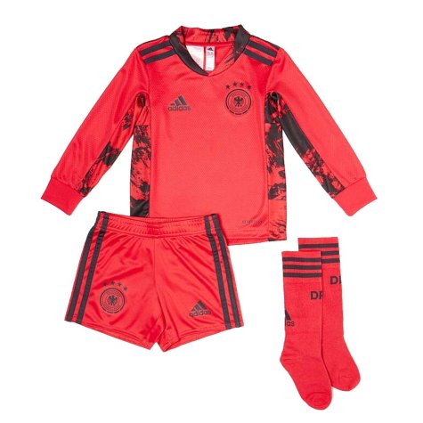 2020-2021 Germany Home Adidas Goalkeeper Mini Kit (Leno 12)