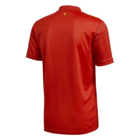 2020-2021 Spain Home Adidas Football Shirt (MATA 13)