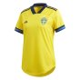 2020-2021 Sweden Home Adidas Womens Shirt (ISAK 15)