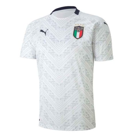 2020-2021 Italy Away Puma Football Shirt (Kids) (BARELLA 18)
