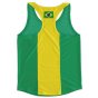 Brazil Flag Running Vest