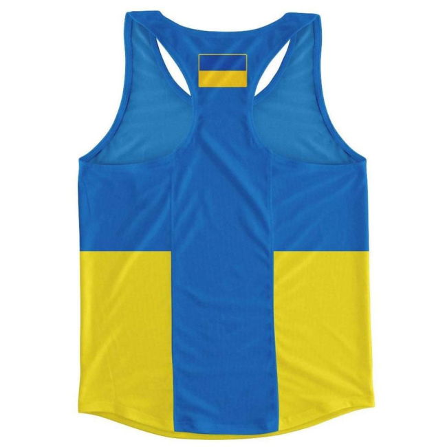 Ukraine Flag Running Vest