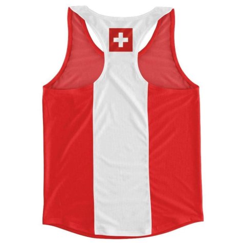 Switzerland Flag Running Vest