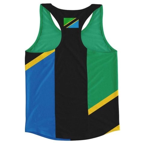 Tanzania Flag Running Vest