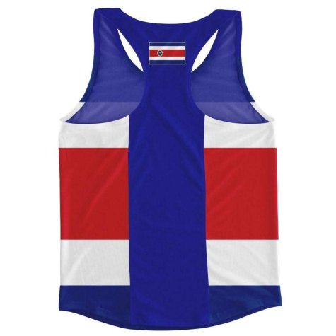 Costa Rica Flag Running Vest