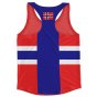 Norway Flag Running Vest