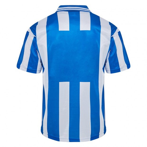 Score Draw Brighton and Hove Albion 1999 Retro Football Shirt