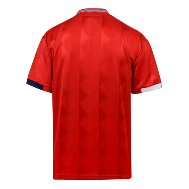 Score Draw England 1989 Away Retro Football Shirt