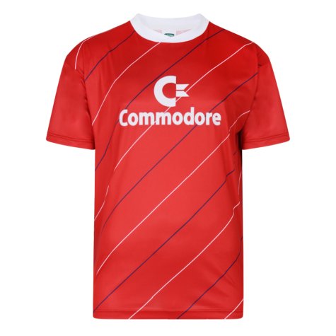 Score Draw Bayern Commodore 1984 Trikot Retro Football Shirt (Matthaus 10)
