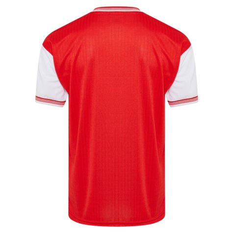 Score Draw Arsenal 1985 Centenary Retro Football Shirt (Nicholas 9)