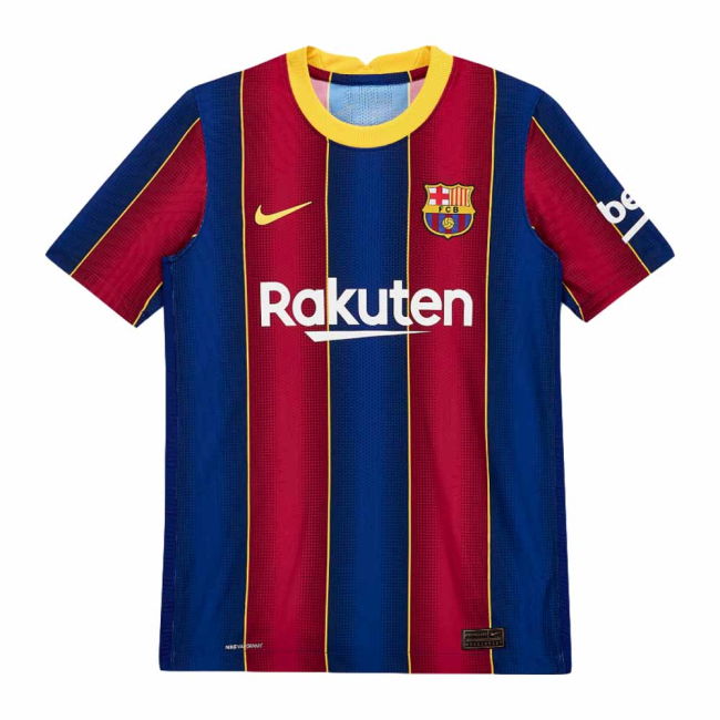 2020-2021 Barcelona Vapor Match Home Shirt (Kids) (SUAREZ 9)