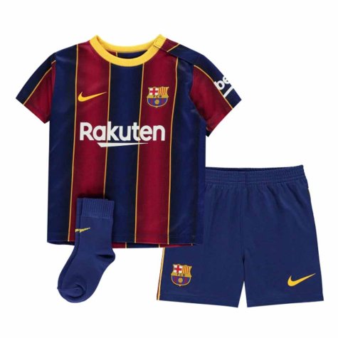 2020-2021 Barcelona Home Nike Baby Kit (LAUDRUP 9)