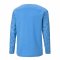 2020-2021 Manchester City Puma Home Long Sleeve Shirt (Kids) (SILVA 21)