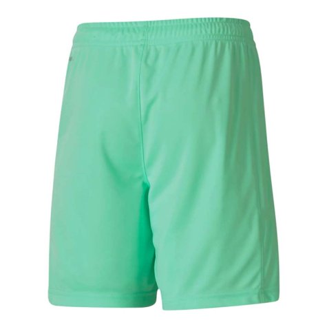 2020-2021 Man City Home Goalkeeper Shorts (Green) - Kids