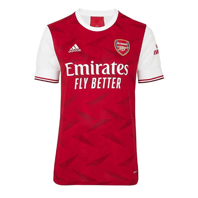 2020-2021 Arsenal Adidas Home Football Shirt (Kids) (AUBAMEYANG 14)