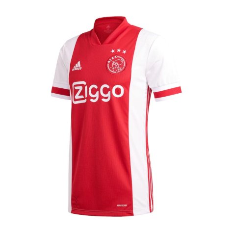 2020-2021 Ajax Adidas Home Shirt (Kids) (DE JONG 21)
