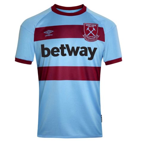 2020-2021 West Ham Away Football Shirt (MOORE 6)