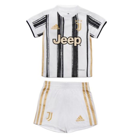 2020-2021 Juventus Adidas Home Baby Kit (BONUCCI 19)