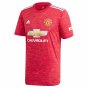 2020-2021 Man Utd Adidas Home Football Shirt (SOLSKJAER 20)