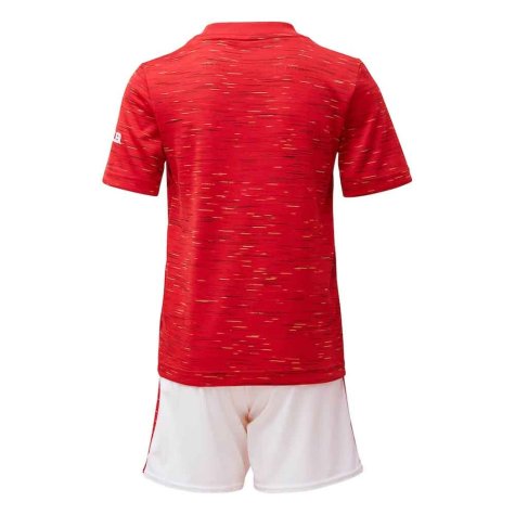 2020-2021 Man Utd Adidas Home Little Boys Mini Kit (MAGUIRE 5)