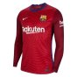 2020-2021 Barcelona Away Goalkeeper Shirt (Red) (Your Name)