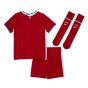 2020-2021 Liverpool Home Nike Little Boys Mini Kit