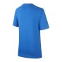 2020-2021 England Nike Evergreen Crest Tee (Blue) - Kids (Calvert Lewin 18)