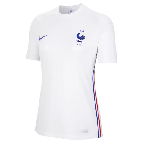 2020-2021 France Away Nike Womens Shirt (TREZEGUET 10)