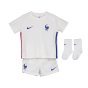 2020-2021 France Away Nike Baby Kit (MBAPPE 10)