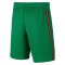 2020-2021 Portugal Nike Home Shorts (Green) - Kids
