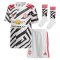 2020-2021 Man Utd Adidas Third Little Boys Mini Kit (V.PERSIE 20)