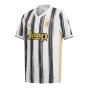 2020-2021 Juventus Adidas Home Football Shirt (TREZEGUET 17)