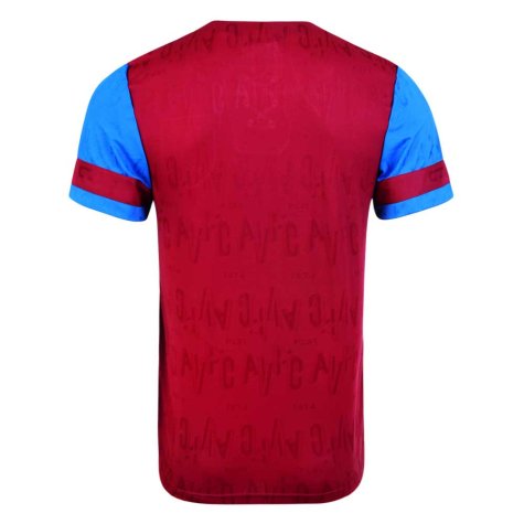 Score Draw Aston Villa 1992 Retro Football Shirt (McGinn 7)