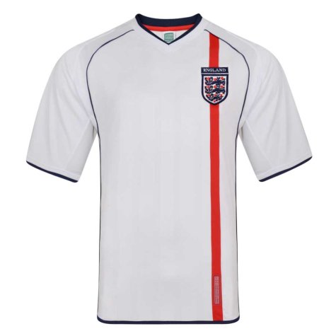 England 2002 Retro Football Shirt (MOORE 6)