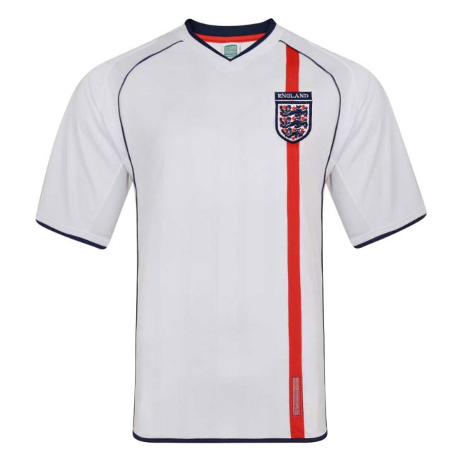 England 2002 Retro Football Shirt (SHEARER 9)