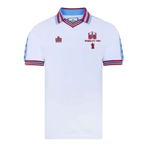 West Ham United 1980 FA Cup Final Admiral Shirt (MOORE 6)