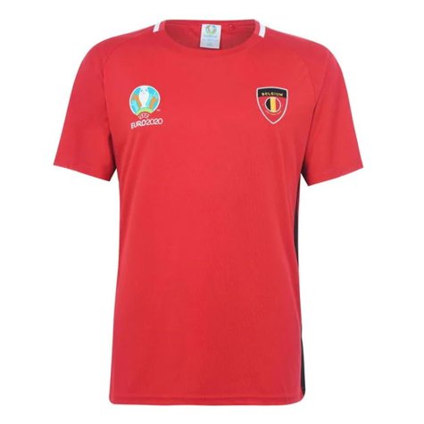 Belgium 2021 Polyester T-Shirt (Red) (MERTENS 14)