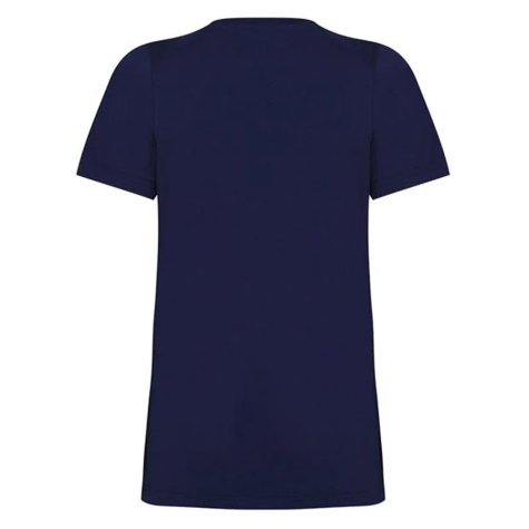 Scotland 2021 Polyester T-Shirt (Navy) - Ladies