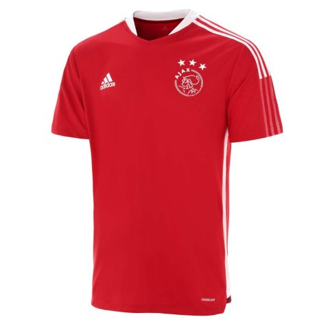 2021-2022 Ajax Training Jersey (Red) (VAN BASTEN 9)