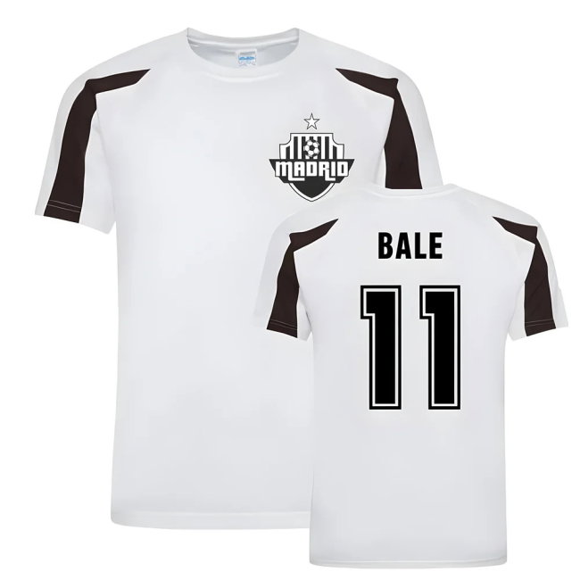 Gareth Bale Madrid Sports Training Jersey (White)