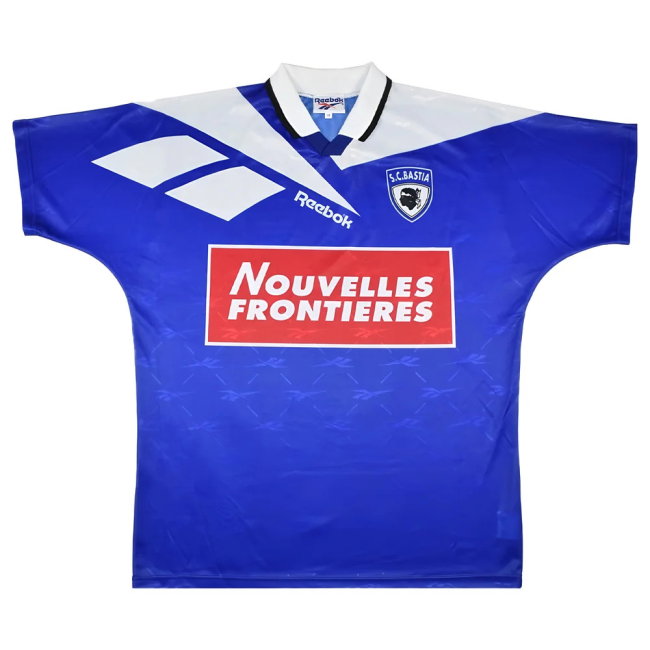 Bastia 1996-97 Home Shirt ((Excellent) M) (Your Name)