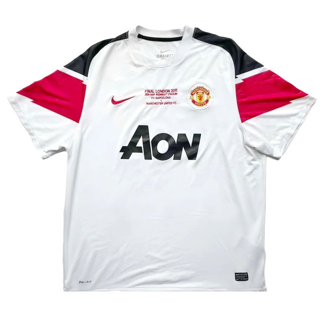 Manchester United 2010-11 Away Shirt (Scholes 18 Champions League Final) ((Very Good) XL)