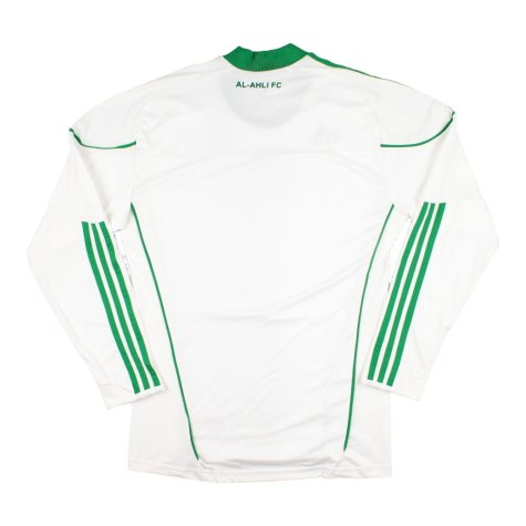 Al Ahli Saudi FC 2010-11 Home Long Sleeve Sponsorless Shirt ((Very Good) M)