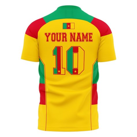 Cameroon World Cup Supporters Jersey (Yellow) - Womens