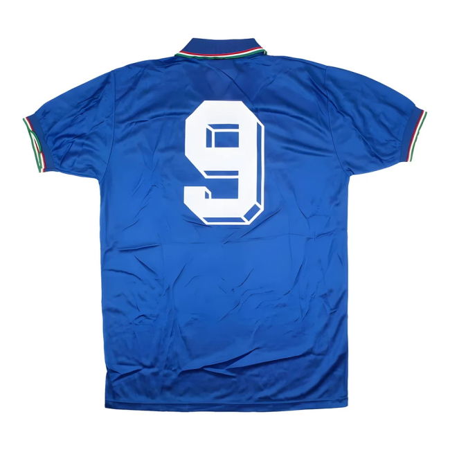 Italy 1990-91 Home Shirt (#9) ((Excellent) M)